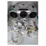 Portable Cd Player Radio. Missing Bottom Battery