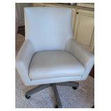 Leathercraft Leather Swivel Arm Chair. Office