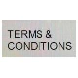 Terms & Conditions