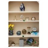 Decorative Ginger Jar, Candle Holders, Urn Etc