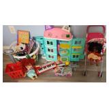 Toys. Dollhouse, Kids Keyboard Toy, Doll, Doll