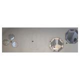 5 Decorator Octagon Silver Wall Mirrors