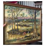 Alf Maloway 1984 Oil Painting On Board Early