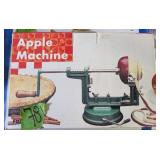 Apple Peeler. Inside Garage.
