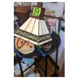 Slag Glass Mission Style Floor Lamp