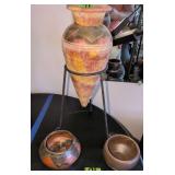 Signed Artisan Crafted Pottery Bowls. 2 Bowls Are