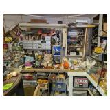 Crafting Supplies, Cassette Tapes, Faux Flowers,