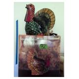 Stained Glass Tiffany Style Turkey