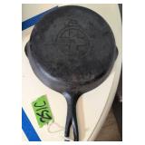 Griswold Cast Iron Skillet 699e No 8 Large Block