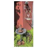 Rooster Hanging Bracket Sign, Vinyl Bird Bath,