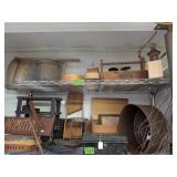 Country Decorative Items. Sign, Spices Box,