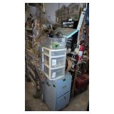 Plastic Organizers, Crafting Supplies, Hardware