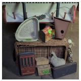 Wolverine Adding Machine, Rooster Shelf, Basket