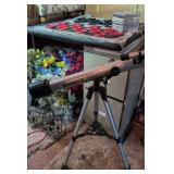 Edu Science Telescope, Fabric Checker Game Set.