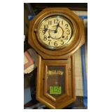 D&a Regulator Wall Clock. Missing Cover Glass.