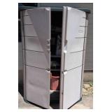 Rubbermaid Outdoor Storage Closet, Stuck In Store