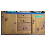 Cabinet Top Or Table Top Cabinet With Drawers,