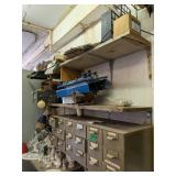 Metal Parts Organizer Card Catalog Size,