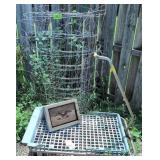 Rolling Bakers Cart, Wire, Silicon American Eagle