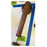 Zephyr Sprayer, Drill Brace. Inside Garage.