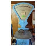 Cast Iron Toledo Scale W Weights. Second Floor