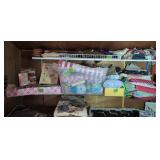 Fabric And Crafting Supplies. Year Of Flowers