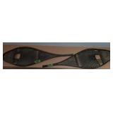 Pair Of Snow Shoes 42' Long. Hanging Above