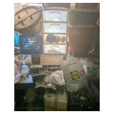 Baskets, Picture Frames, Mirrors, Oil Lamp Parts,