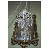 Decorator Luster Prism Swag Hanging Light