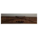 59' Boat Oars, Brass Captain's Quarters Plaque,