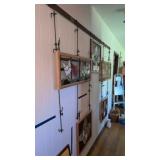Picture Holder System W Adjustable Height Rods.