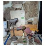 Rustic Folly Pig Decorative Items. Cutting