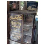 Freihoffers Quality Cakes Display Cabinet With