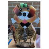 Adult Dog Desk Fan Himalayan Decorative. Inside