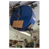 Pneumatic Hose Reel. Hanging From Ceiling. Buyer