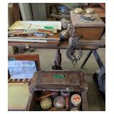 Oak Wall Phone, Rifle Cleaning Kits, Shoe Shine