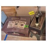 Brascoll House Style Bell, Wooden Garden Seeds