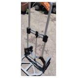 Magna Cart Folding Hand Truck. Outside Backyard