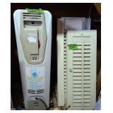 Radiator Floor Heater Wood Shutters. Second Floor