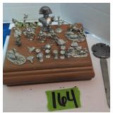 Miniature Pewter Pieces