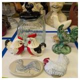 Rooster Decorative Items. Figurines. Japan