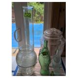 Vidreco Glass Days, Glass Canister, Fish Bottles