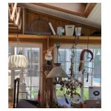Household Decorative Items Punched Tin Light,