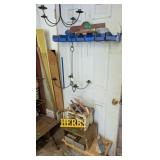 Primitive Hanging Candle Holders, Whirly Gigs For