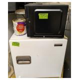 Microwave, Small Fridge, Side Table Etc.