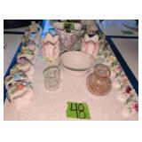 Lysander Porcelain Flower Place Card Holders,