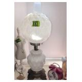 Quilted Pattern Milk Glass Gone With The Wind