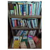 3 Shelves Of Cookbooks And Herbal Books, I