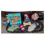 Rag Rug, Children's Game, Vintage Style Label
