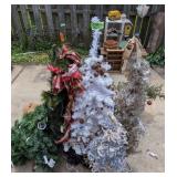Faux Christmas Trees Etc. Up To 68' Tall Outside